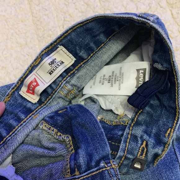 Levi's jeans denim shorts for toddler! EUC! - Picture 4 of 6